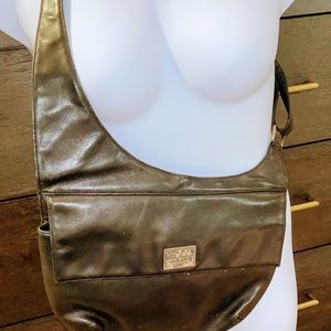 DKNY Vintage LEATHER holster style crossbody bag